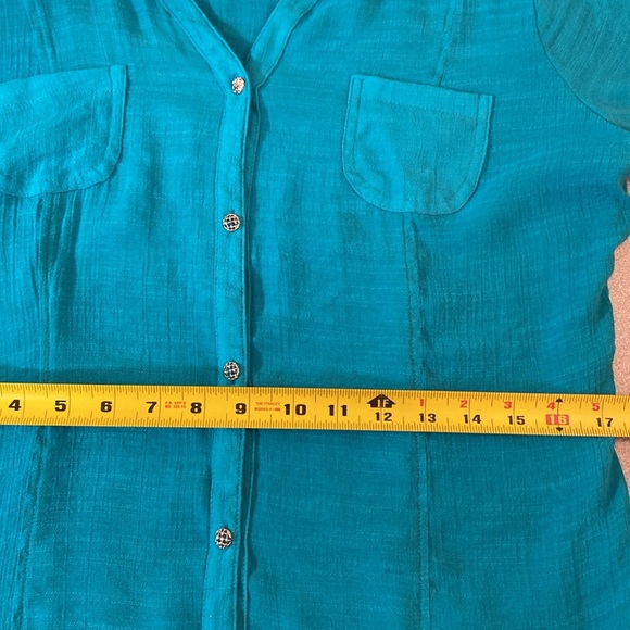 Paloma Carmin - Ladies 3/4 sleeve blouse. Size 32 - Picture 7 of 9